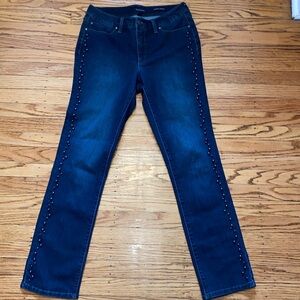 Charter club size 6 beaded jeans